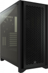 Corsair iCUE 4000D RGB Airflow Mid-Tower, Tempered Glass - schwarz