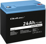 Qoltec Akumulator LiFePO4 Lithium Iron Phosphate | 12.8V | 24Ah | 307.2Wh | BMS