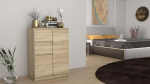 Topeshop 2D2S SONOMA chest of drawers