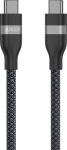 Anker - USB-Kabel - 24 pin USB-C (M) zu 24 pin USB-C (M) - 90 cm - USB-Stromversorgung (240 W), geflochtenes Kabel - Schwarz (A82E2011)