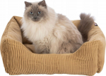 Trixie Marley bed, square, 80 &times; 60 cm, ochre
