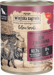 WIEJSKA ZAGRODA Forest Flavors Wild Boar with beef - wet dog food - 800g