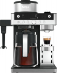 Ninja Prestige CFN802EU 2w1 srebrny - Moc: 19 bar | 2w1 | Milk frother | Type of coffee: ground coffee or Nespresso capsules