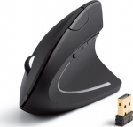 Anker Innovations Anker Vertical Ergonomic - vertical Maus - optical - 5 Tasten - wirelessly - 2.4 GHz - Wireless receiver (USB)