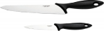Fiskars Essential Cook Set 2 Pieces Kitchen Knife & Vegetable Knife