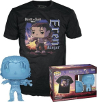 Funko Pop! & Tee (Adult): Attack on Titan Final Season - Eren Jaeger (with Marks) Vinyl Figure and T-Shirt (L)