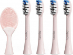 Lovio SonicProtect PRO sonic toothbrush heads, medium hardness, pink LVTB124PK-HM 5szt