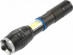 Latarka GTV Black LED Flashlight, Battery Operated 8W 800Lm 6400K 1Xaaa 500M Ip44 Lt-Lb8Wt6-60 Gtv