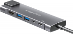 Kruger&Matz Adapter (HUB) USB Type C on HDMI/2x USB3.0/2x USB Type C/RJ45
