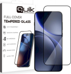 Quik Accessories Full Cover Tempered Glass for Samsung Oppo Find X9