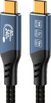 PREMIUMCORD Kabel USB4&trade; Version2.0 80Gbps 16K@60Hz 240W Thunderbolt 3 a 4 kabel 1.2m