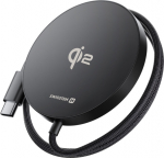 Swissten MagPuck Qi2 Wireless Charger 1.5m (MagSafe compatible)