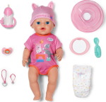 ZAP BABY born Emma Click & Play doll, 43 cm