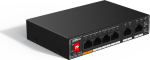 Dahua Europe Switch|DAHUA|SG1006P|Switch type Unmanaged|6xRJ-45 ports|RJ-45 Ports Type Gigabit Ethernet (10/100/1000)|6xGigabit Ethernet (copper) ports quantity|Power over Ethernet (PoE) Yes|4xPower over Ethernet (PoE) ports quantity|Total Power over ...