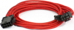 PHANTEKS 6+2-Pin PCIe Verl&auml;ngerung 50cm - sleeved rot