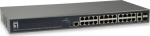 LevelOne PoE Switch 24xGE PoE/+ TURING 370W 19" Managed L3