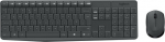 Log MK235 WIRELESS KEYBOARD / MOUSE, GREY-ITA-2.4GHZ-MEDITER