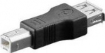 MicroConnect Adapter USB A - B F-M, USB 2.0 Hi-Speed Adaptor