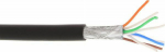 InLine S/FTP kat.6a czarny 100m (76899S)