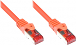 Alcasa Good Connections RNS Patchkabel mit Rastnasenschutz - Cat. 6 - S/FTP - PiMF - PVC - 250MHz - orange - 30m