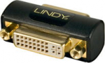 Lindy DVI-I Dual Link F/F Coupler Gold Plated Connectors