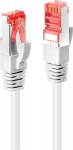 Lindy Cat.6 S/Ftp 0.5M Networking, Cable White Cat6 S/Ftp