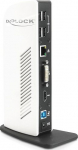 DELOCK Port replicator USB3.0 -> USB/RJ45/HDMI/DVI/Audio