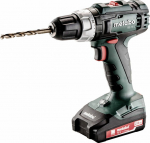 Cordless Drill Metabo BS 18 L 18 V 2 x battery 2 Ah