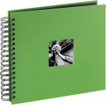 Hama "Fine Art" Spiralbound 28x24 50 Pages apple-green 94875