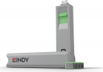 USB PORT TYPE-C BLOCKER 4PACK/GREEN 40426 LINDY