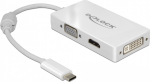 Delock External Videoadapter - USB-C - DVI