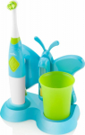 ETA | Toothbrush with water cup and holder | Sonetic ETA129490080 | Battery operated | For kids | Number of brush heads included 2 | Number of teeth brushing modes 2 | Blue