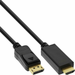 Cable InLine DisplayPort - HDMI 1.5m czarny (17184I)