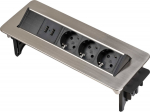 Brennenstuhl Desk power strip Indesk Power 3x 2xUSB