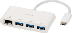 Vivanco adapter USB-C - LAN + hub 3-port (45388)