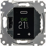 MERTEN Programmable universal temperature controller insert with touch display