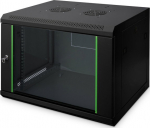 DIGITUS Wandgeh&auml;use Dynamic 7HE 385x600x450mm schwarz