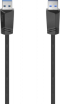 Cable Hama USB-A /USB-A, USB 3.0, 5 Gbps, 1.50m