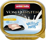 Animonda ANIMONDA KOT 100g V.FEINSTEN MILKY KURA with YOGHURT FISH Tray/32