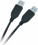 Kabel USB Libox USB-A - USB-A 3 m Czarny (LB0014)