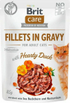 Brit Brit Care Cat Pouch Duck - duck fillets in sauce, wet cat food, sachet 85g universal