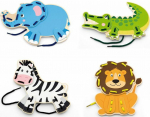Viga Lace Matching Matching Zoo (0946, Viga)