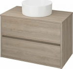 Cersanit Crea cabinet under the washbasin 79.4cm oak (5902115724367)