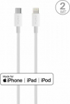 Cable USB Puro USB-C - Lightning 2 m White (PUR445WHT)