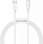 Cable USB Baseus USB-A - USB-C 1 m White (CATYS-02)