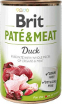 BRIT Pate&Meat Adult Duck - Wet dog food - 400 g