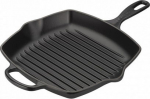 Le Creuset Grill Pan Cast Iron Square black 26 cm