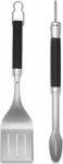 Weber Grill Cutlery Precision 2 pcs Stainless Steel black