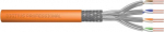 Digitus CAT 7 S-FTP INST CABLE 250M, 1200 MHZ DCA AWG 23/1 ORANGE