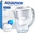 Aquaphor Amethyst MF+ water filter jug, 2.8 L, white